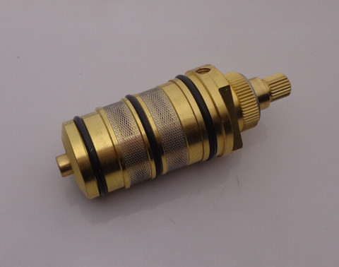 Brass Bath Shower Thermostatic Cartridge & Handle For Mixing Valve Mixer Shower Bar Mixer Tap Shower Mixing Valve cartridge AF00 ► Photo 1/1