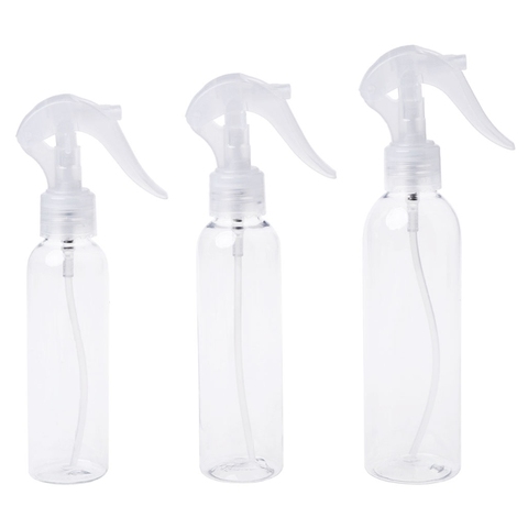 1Pc 120/ 150/ 200ml PET Clear Spray Bottle Hairdressing Plant Flowers Water Sprayer Hair Salon Transparent Watering Spray Bottle ► Photo 1/6