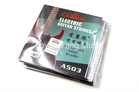 10 Pack Alice A503-009/010 in. Electric Guitar Strings E-1st Single Plated Steel String Free Shipping ► Photo 1/5