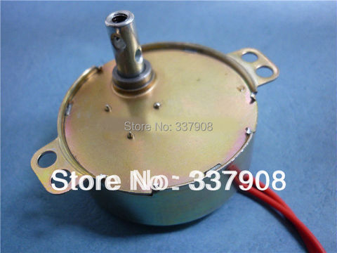 2PCS 49TYD Permanent Magnet Synchronous Motor Electric Fan Switch Shaking Head Motor 220VAC/50/60Hz/3-4W/5RPM,FREE SHIPPING ► Photo 1/1