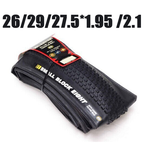 Folding Mountain Bicycle Tires 29*1.95 29*2.1 27.5*1.95 26*2.1 26*1.95 Bike Tyre Small Block Eight MTB Tire for Racer ► Photo 1/1