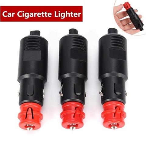 12V-24V  Car Cigarette Lighter Power Connection Cigaret Socket Adaptor Male Plug ► Photo 1/6