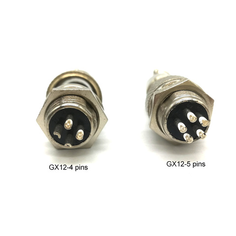 Electronic Tool Soldering Iron GX12-5 pins/GX12-4 pins Connector T12 Aviation Plug Head Mini Aviation Male DIY Soldering Kits ► Photo 1/4