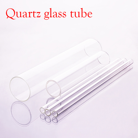 1 Pcs Quartz glass tube,Outer diameter 25mm,Full length 200mm/250mm/300mm,High temperature resistant glass tube ► Photo 1/1