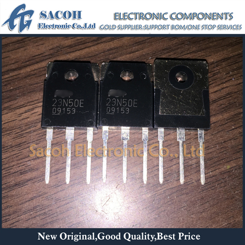 Free Shipping 10Pcs FMH23N50E FMH23N50ES 23N50E 23N50ES 23N60E TO-3P 23A 500V Power MOSFET Transistor ► Photo 1/5