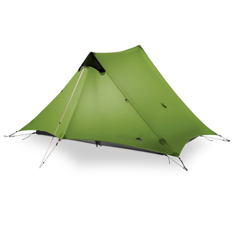 2022 3F UL GEAR LanShan 2 People Oudoor Ultralight Camping Tent 3/4 Season 1 Single 15D Nylon Silicon Coating Rodless Tent ► Photo 1/6