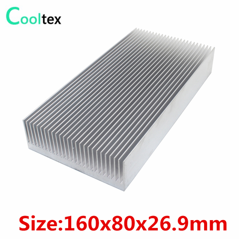 160x80x26.9mm DIY Aluminum HeatSink Heat Sink radiator for Electronic integrated circuit Chip VGA RAM LED IC COOLER cooling ► Photo 1/5