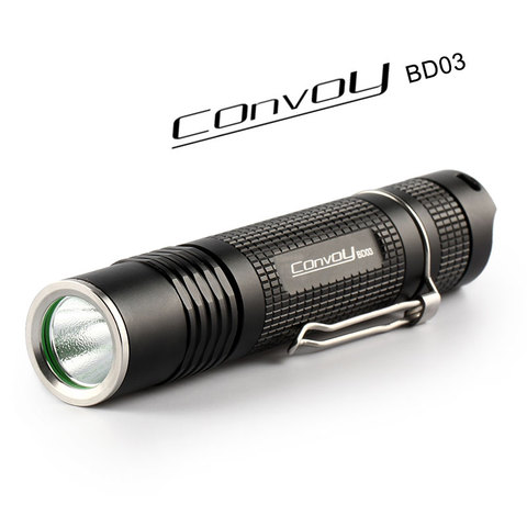 Convoy  BD03 flashlight CREE XML2 U2 LED 18650 flashlight LED flashlight ,torch,lantern,self defense,camping light, lamp ► Photo 1/1