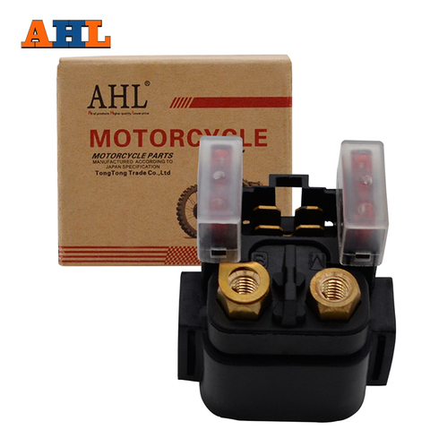 AHL Motorcycle GE Parts Starter Solenoid Relay ignition Key Switch For Yamaha YZFR1YZFR6 YFZ450 YFM450 Grizzly 450 660 XV1600 ► Photo 1/4
