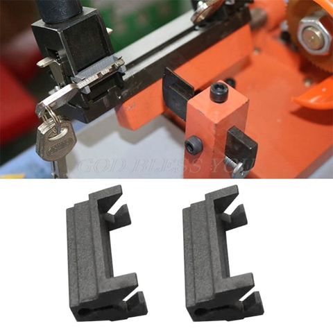 2PCS Key Machine Fixture Parts for blank key cutting key duplicating machines spare parts clamp Drop Shipping ► Photo 1/6