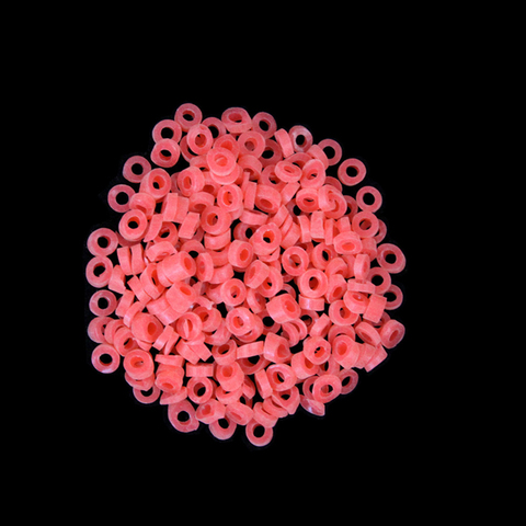 2500Pcs Hot  Wholesale Rubber Bands For Fishing Bloodworm Bait Granulator Bait Red/Yellow Fishing Accessories Fish Tackle ► Photo 1/6