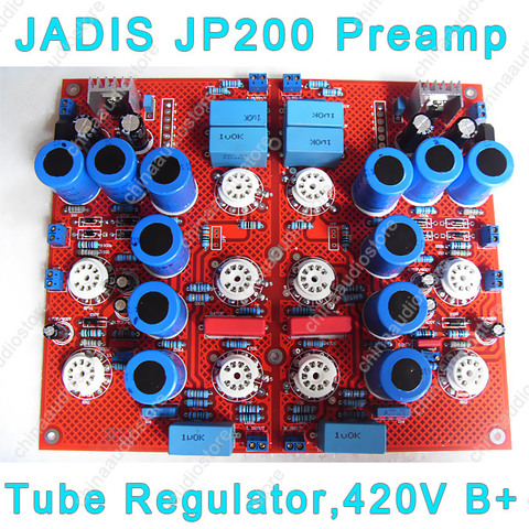 Hi-Fi JADIS JP200 Tube Preamp Pre-amplifier W/ 6N4 EL84 6H2n Tubes, JP200 Valve Preamp For DIY Audio Power Amplifier,Assembled ► Photo 1/6