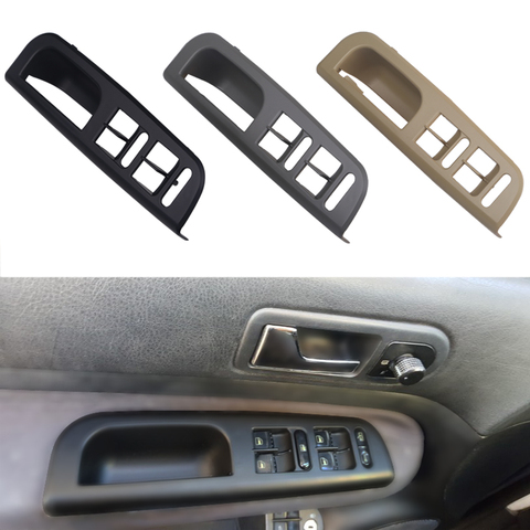 Auto Car Interior Door Panel Window Switch Control Panel Bezel Trim For VW Passat B5 Jetta Bora Golf Mk4 Volkswagen 3 Colors ► Photo 1/6