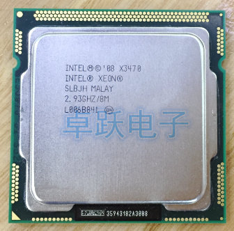 Free shipping lntel X3470 Quad Core 2.93GHz LGA 1156 95W 8M Cache Desktop CPU equal i7 870 scrattered pieces ► Photo 1/1