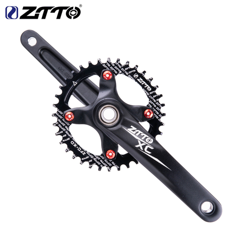 ZTTO ixf MTB Bicycle BCD 104 Crankset 170mm Crank 1X System Chainwheel Single Chainring Narrow Wide For 1*11 1*10 Mountain  Bike ► Photo 1/6
