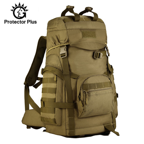 60L Men Military Bag Tactical Backpack Travel Camping Rucksack Climbing Mountaineering Bag Sport Outdoor Molle Army Bag XA805WA ► Photo 1/6