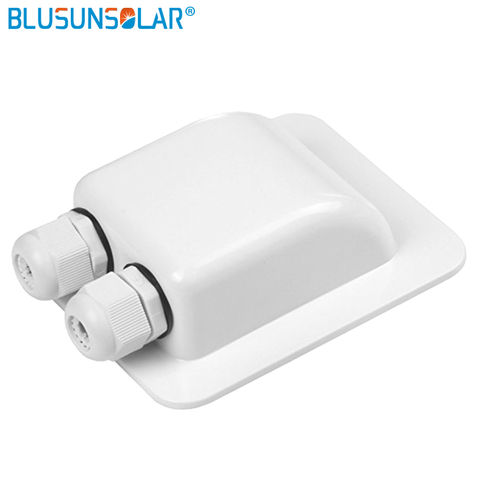 ABS Solar Weatherproof ABS Solar Double Cable Entry Gland for All Cable Types 2mm2 to 6mm2 for Solar Project on RV. ► Photo 1/6