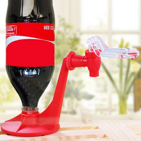 Novelty Saver Soda Dispenser Bottle Coke Upside Down Drinking Water Dispense Machine For Gadget Party Home Bar ► Photo 1/6