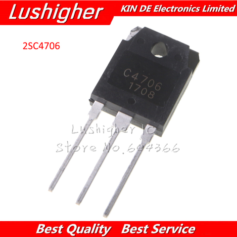 5pcs 2SC4706 TO-3P C4706 TO3P New Original ► Photo 1/4