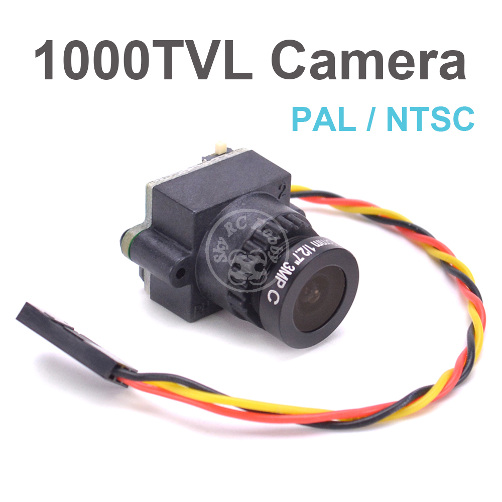 FPV Mini Digital Video Camera FPV CMOS 1000TVL Line 2.8mm NTSC PAL with Seat 