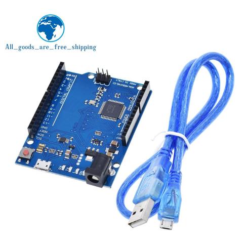 Leonardo R3 Microcontroller Atmega32u4 Development Board With USB Cable Compatible For  Arduino DIY Starter Kit ► Photo 1/6
