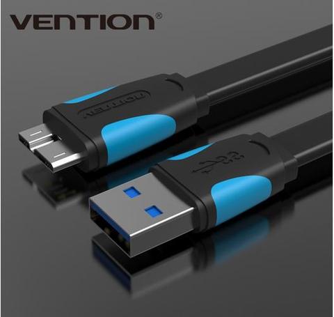 Vention Super Speed USB 3.0 A to Micro-B Cable Data Transfer Cable For Portable Hard Drive Galaxy Note3 Galaxy S5 ► Photo 1/6