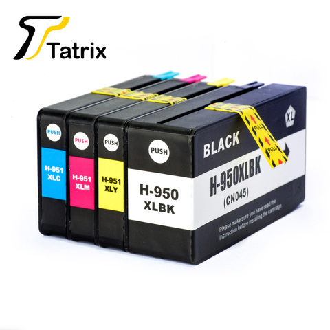 4PK For HP950 951 XL For HP950XL 951XL Compatible Ink Cartridge For HP Officejet Pro 8100/8600/251dw/276dw/8630/8650/8615/8625 ► Photo 1/6