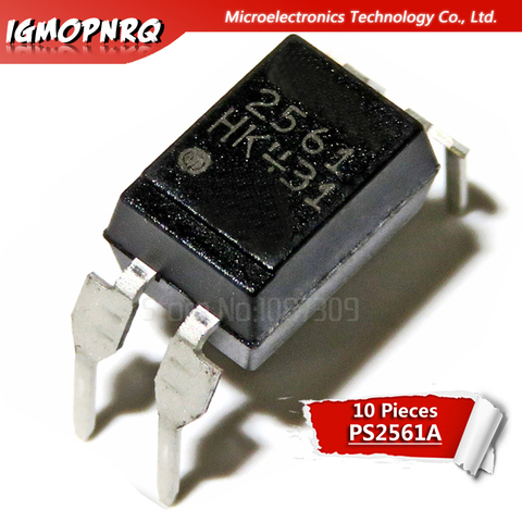 10PCS DIP optocoupler PS2561  2561 PS2561-1 DIP4 original authentic ► Photo 1/1