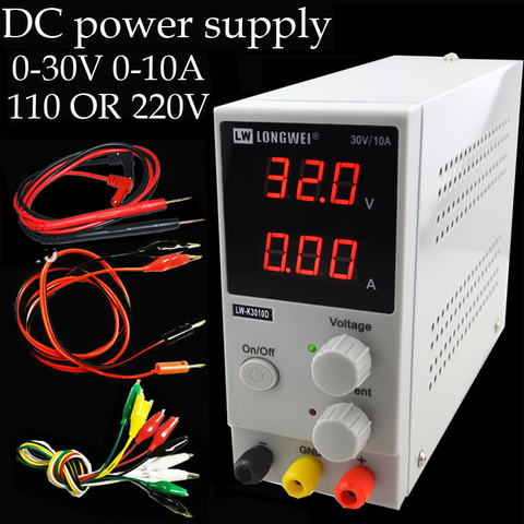 30v 10a K3010D Mini Switching Regulated Adjustable DC Power Supply SMPS Single Channel 30V 5A Variable 110V OR 220V ► Photo 1/5