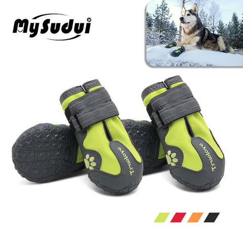 Truelove Waterproof Dog Shoes For Dogs Winter Summer Rain Snow Dog Boots Sneakers Shoes For Big Dogs Husky Outdoor Buty Dla Psa ► Photo 1/6
