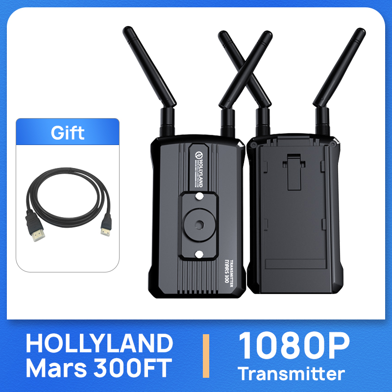 Hollyland Mars 300 300' Dual HDMI Wireless HD Video Transmission System 
