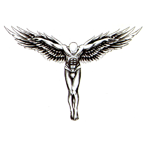 Angel Michael Waterproof Temporary Tattoos Men Fake Tattoo The flash Kids Tatoo Temporary Stickers tatouage temporaire ► Photo 1/1