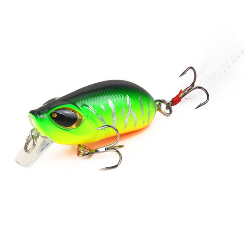 1PCS Crank Fishing Lures 8.3g 5.5cm Minnow For Fishing Wobblers Bass Lures Pike Crankbait Fake Baits With Feather Fishing Tackle ► Photo 1/6