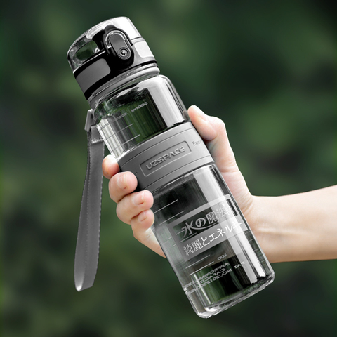 Water Bottles 500/1000ml BPA Free Shaker Outdoor Sport Tour Drink Bottle Portable Leakproof Ecofriendly Plastic Fruit Tea Bottle ► Photo 1/6