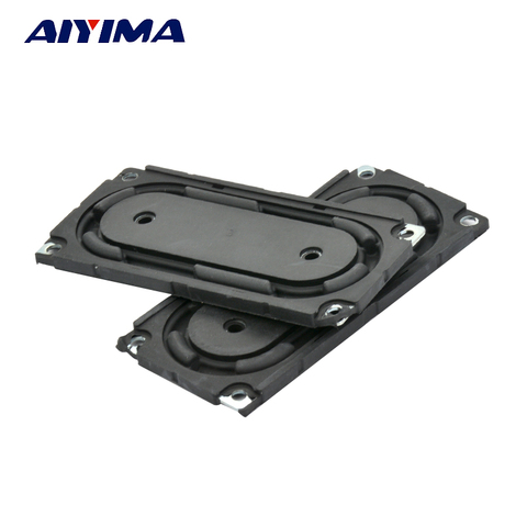 Aiyima 2pcs Speaker Bass Vibration Membrane Bluetooth Stereo Passive Bass Diaphragm Plate 75*35MM ► Photo 1/1