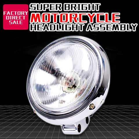 Motorcycle Headlight Head Light Headlamp Lamp Assembly For Honda CA250 Steed 400 600 Steed400 Steed600 Magna Magna250 ► Photo 1/1