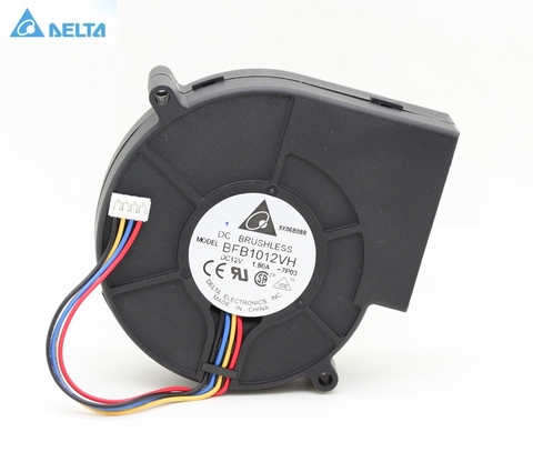 Original for delta BFB1012VH  9733 turbo centrifugal fan blower 12V 1.80A wind capacity 97*97*33mm ► Photo 1/3