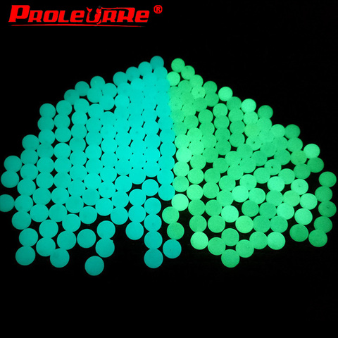 Proleurre 5mm Luminous Beads Fishing Space Beans round Float Balls Stopper light Balls sea Fishing Tackle lure Accessories ► Photo 1/6