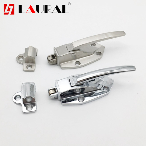 Stainless Steel Oven Door Lock Freezer Lock Latch Handle Cold Storage Door Lock Oven Flat Door Handle A06 ► Photo 1/5