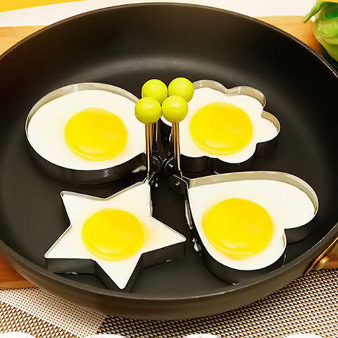 Dropship Egg Rings Fried Egg Molds Stainless Steel Egg Shaper