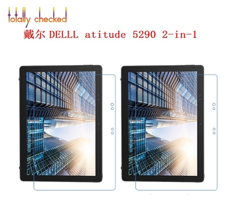 2PCS For DELL Latitude 5290 2-in-1 12.3 inch Tablet High Clear Screen Film LCD HD Screen Protector Cover ► Photo 1/1
