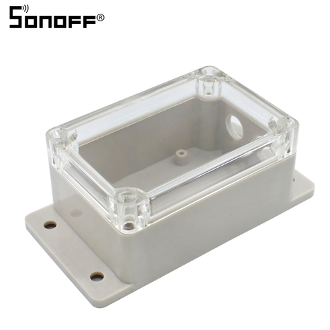 SONOFF IP66 Junction Box Waterproof Cover Case Water Resistant for SONOFF Basic RF TH16 TH10 POW Dual WiFi Switch Outdoor Light ► Photo 1/6