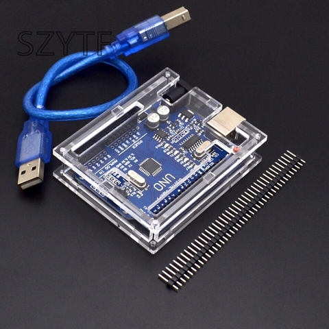 Smart Electronics UNO R3 Mega328P CH340G Development Board for arduino Diy Starter Kit Send shell for arduino uno ► Photo 1/3