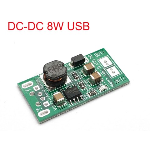 8W USB Input DC-DC 5V to 12V Converter Step Up Module Power Supply Boost Module ► Photo 1/4