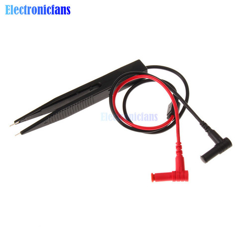 SMD Inductor Test Clip Probe Tweezers 250V For Resistor Multimeter Capacitor Meter Clip Probe For SMD Components Measure ► Photo 1/6