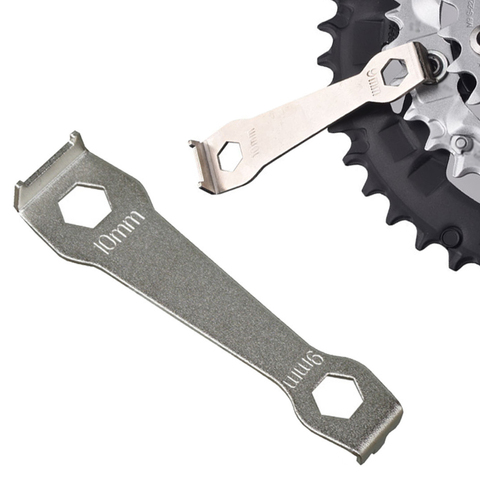 MUQZI Bicycle Chain Wheel Nail Plate Dental Plate Screw Disassembly Tool Wrench Steel MTB Road Foldable Bike Cycling Repair Tool ► Photo 1/3