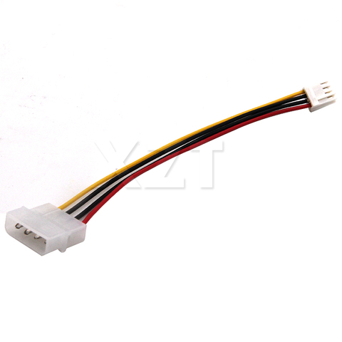 PZ 1PCS 4 Pin Molex IDE Male to 4P ATA Female Power Supply Cable Adapter Computer Hot sale  Power Cord Floppy Drive Connector ► Photo 1/4