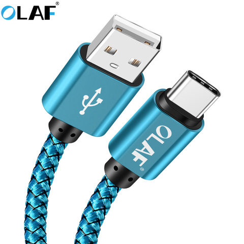 OLAF 3m USB Type C Cable UBS-C 2A Fast Charging Type-C Cable Sync Data Cable for Samsung Note 8 9/S8 Nexus 6P 5X Nintendo Switch ► Photo 1/6
