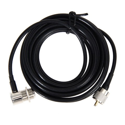 5m 16ft Cable for Car Mobile Radio Antenna Feeder Cable SMA-Male Connector Coaxial Cable PL-259 SO-239 ► Photo 1/6