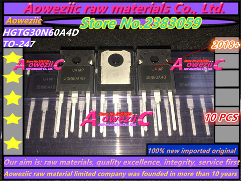 2022+100% new imported original  HGTG30N60A4D HGTG30N60  30N60A4D TO-247 IGBT commonly used in electric welding machine 600V 75A ► Photo 1/2